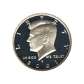 Kennedy Half Dollar 2001-S Proof Silver